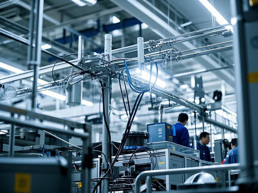 Private network antennas help Industry 4.0, and customized solutions improve the efficiency of smart manufacturing